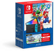 Gaming Console:  Nintendo Switch OLED - Super Mario Bros Wonder Bundle 