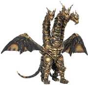 HIYA - Godzilla Final Wars 2004 - Exquisite Basic - Keizer Ghidorah 14" Action Figure 