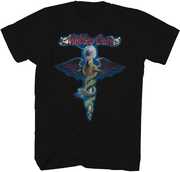 Motley Crue - Dr. Feelgood Blue Dragon - T-shirt - Large - Black 
