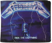 Rocksax - Metallica - Ride the Lightning - Wallet with Coin Pocket (Black) 