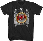 Slayer - Silver Eagle T-Shirt - Large Black TS4416SLAA3