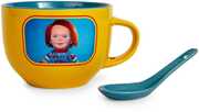Child's Play - 24oz Ceramic Soup Mug with Spoon - Chucky Good Guys 