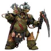 JOYTOY - Warhammer 40K - Death Guard: Deathshroud Terminator 1 with Manreaper & Plaguespurter Gauntlet 1/ 18 Action Figure