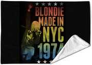 Rocksax - Blondie - Made In NYC - Sherpa Fleece Blanket (60 in x 80 in)
