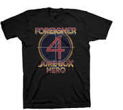 Foreigner - Juke Box Hero - T-Shirt - Small (Black)
