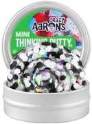 Crazy Aaron's Mini Thinking Putty Futbol, Mini 2'' Tin
