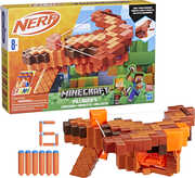 Hasbro Collectibles - Nerf: Minecraft - Pillager's Crossbow Dart Blaster