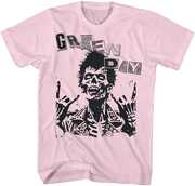 Green Day - Billie Joe Zombie T-Shirt - Large Pink 23GD342AA3