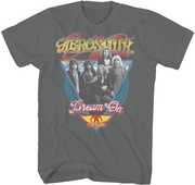 Aerosmith - Dream On Triangle T-Shirt - Medium Charcoal 38441069A2 
