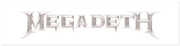 Pluginz - Megadeth - Whiteout Wordmark - Magnetic Grill