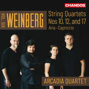 Weinberg: String Quartets, Vol. 6 , Arcadia Quartet
