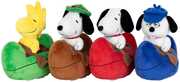 Snoopy Series - Plush Pull Back Car Blind Box - 4ct PDQ Display 