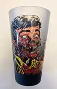 Toon Tumblers - Pre-Code Horror Comic Book Cover - Black Cat Mystery 50 Pint Glass 