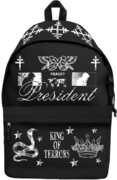 Rocksax - President - King of Terrors - Daypack with Laptop Pocket (Black) 