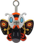 Godzilla Original Series - Mini Plush with Spring Hook - Mothra 4"