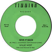 Give It Back/ Give It Back (Instrumental) , Willie West
