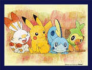 Ensky - Pokemon - Mame Puzzle - Waku Waku New Friends MA-45 