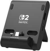 Switch 2 Accessory: HORI PlayStand Dual USB - Black: Officially Licensed by Nintendo