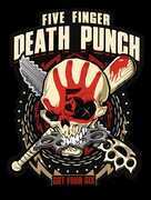 Rocksax - Five Finger Death Punch - Got Your Six - Sherpa Fleece Throw (50 in x 60 in)