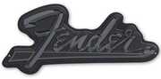 Fender - Metal Sign - Logo Silver 