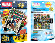 Avengers - Comic Book Covers 3D Lenticular Mystery Mini Blind Bag Puzzle 16 pc PDQ Display 
