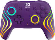 Swtich 2 Accessory: Turtle Beach - Controller Wirless Afterglow Wave Purple (Motion) for Nintendo Switch 2