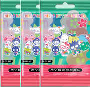 CyberCel - Hello Kitty and Friends Tropical - Series 4  - Foil Bag 3 Card Pack 