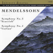 Symphonies 3 & 4 , Mendelssohn