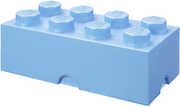 LEGO Storage Brick with 8 Knobs, Light Blue