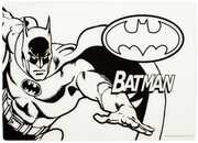 Bumkins Coloring Placemat with Markers - Batman 