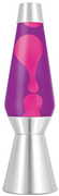 Lava® Lamp Grande 27'' Pink Wax / Purple Liquid / Silver Base