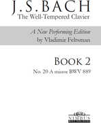 Book 2 - No. 20 a Minor 