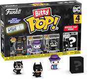 FUNKO Bitty POP!: DC Batman - Batman 4-Pack, 85th Anniversary