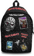 Rocksax - Iron Maiden - Tour Logos - Daypack with Laptop Pocket (Black)