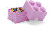 LEGO Stackable Storage Brick with 4 Knobs, Light Purple