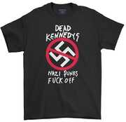 Dead Kennedys - Nazi Punks - Heavy Cotton T-Shirt - Large Black
