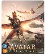Avatar: Fire & Ash - 3D - All-Region/ 1080p (Steelbook) [Import] 
