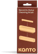Kanto TT-SB 2-In-1 - Carbon Fiber Record and Stylus Cleaning Brush