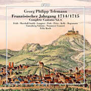Franzosischer Jahrgang 1714/ 1715 - Complete Cantatas, Vol. 6 , Anna Feith