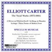 Vocal Works , Elliott Carter