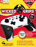 Wicked-Grips High Performance Controller Grips for Nintendo Switch Pro and Thumb Grips Combo 