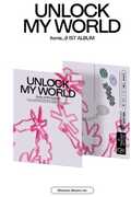 Unlock My World - Weverse Albums Version - incl. Card Holder, 2 Photocards + QR Card [Import] 