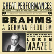 Ein Deutsches Requiem , Lorin Maazel