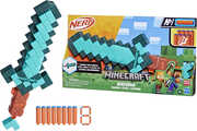 Hasbro Collectibles - Nerf: Minecraft - Diamond Sword Dart Blaster