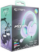 PC Accessory: Wired Headset - 4Gamers C6-100 WAVE - Panther: Compatible with PC, Switch, PS5, XBOX X|S