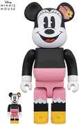 Medicom - Lunch Box Minnie Mouse 100% & 400% Bearbrick 2Pk 