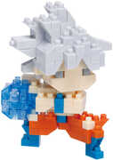 Nanoblock - Dragon Ball Super - Character Collection - Ultra Instinct Son Goku Building Kit 