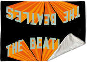 Rocksax - The Beatles - 70's Logo - Sherpa Fleece Blanket (60 in x 80 in)