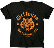 Deftones - Tiger - T-Shirt - Medium (Black)