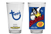 Toon Tumblers - 1973 Topps Basketball Trading Card Pack Art Pint Glass